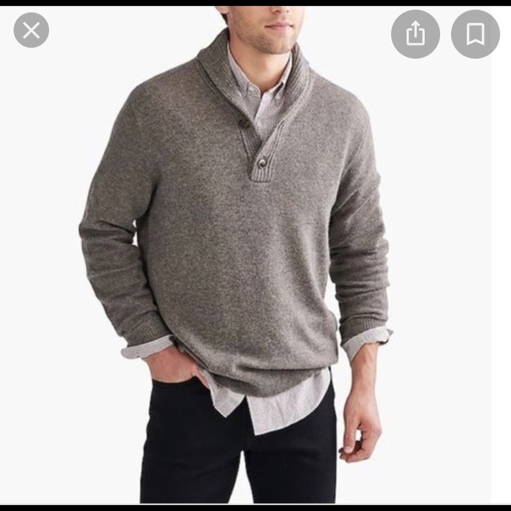 J.crew Factory shawl sweater - large never worn without tags
